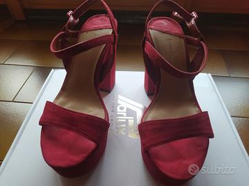 Sandali rossi  donna