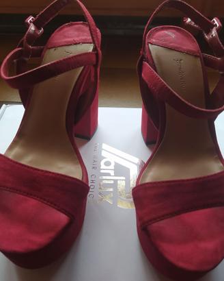 Sandali rossi  donna
