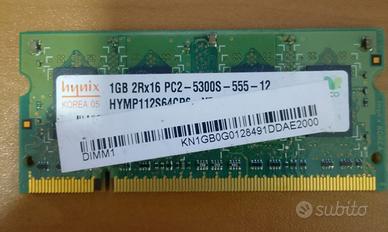 RAM Laptop Hynix 1GB DDR2 667MHz PC2-5300S SO-DIMM