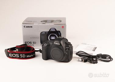 Canon EOS 5D Mark IV  Corpo  213.000 scatti