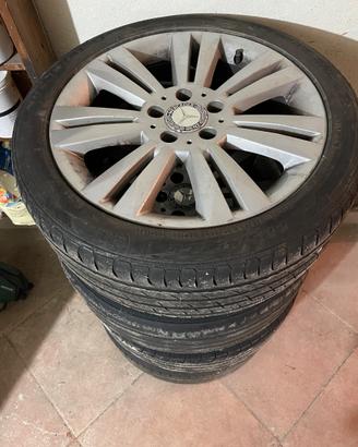 Cerchi Mercedes Classe B + gomme