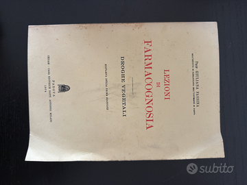 Lezioni di Farmacognosia – Droghe Vegetali