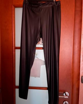 Legging effetto pelle