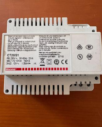 BTicino CT20/51 alimentatore citofonico