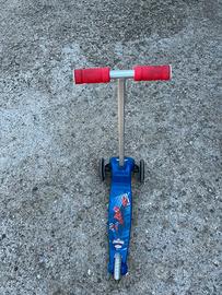 Monopattino bambino Spider-Man 3 ruote