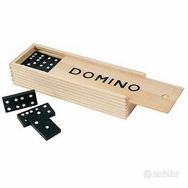 Gioco montessoriano domino in legno