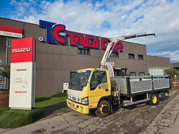 Isuzu Q75y6 gru Bonfiglioli e cassone TAGICAR