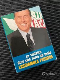 Carte da poker Forza Italia da collezione