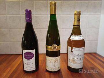 Tris di vini francesi