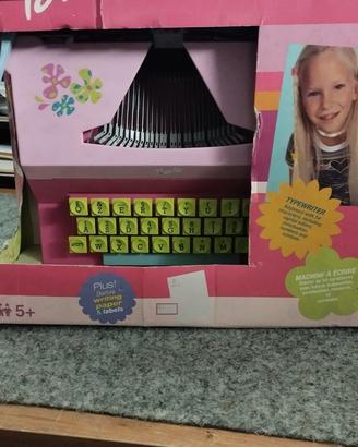 Macchina da scrivere Barbie