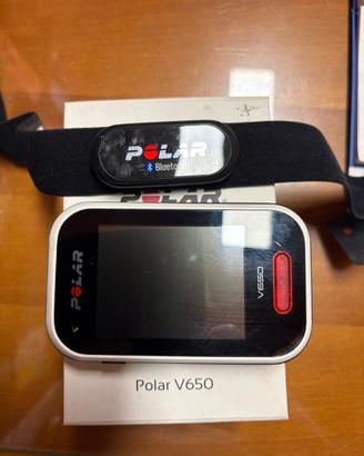 Polar V650 - Ciclocomputer e Fascia Cardiaca