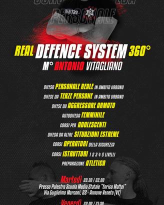 difesa personale  corsi di Kravmaga