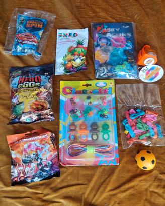 stock di 9 giocattoli nuovi