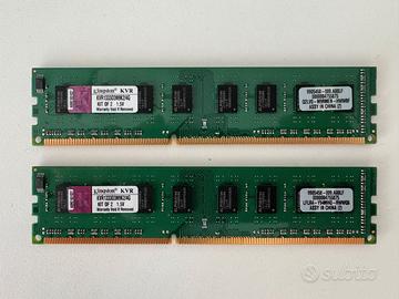 RAM KINGSTON DDR3 4GB KVR1333D3N9K2/4G