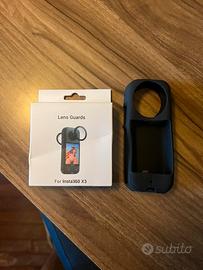 Insta360 protezione lenti e cover