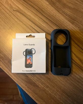 Insta360 protezione lenti e cover