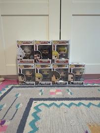 Lotto Funko pop HunterxHunter Attack on titan