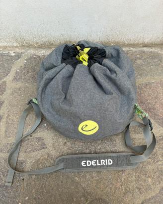 Borsa porta corda arrampicata Edelrid
