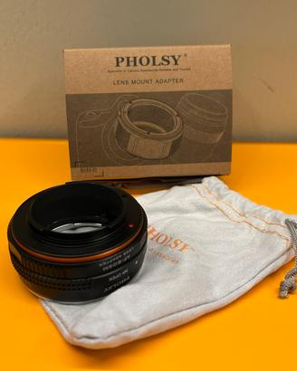 Adattatore obiettivo Sony A Minolta AF  Canon EF-m