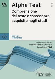 Alpha Test Comprensione del testo – 7ª  NUOVO