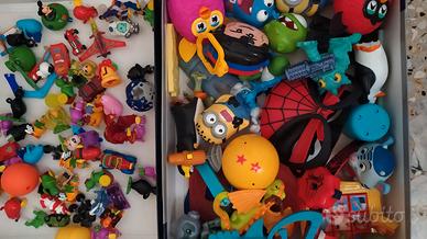 collezione giochi ovetti Kinder and Happy meal