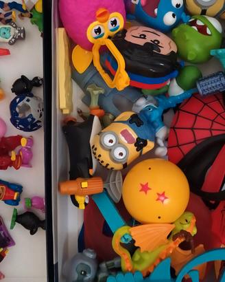 collezione giochi ovetti Kinder and Happy meal