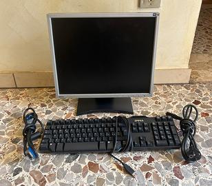 Monitor BenQ 17" FP73G + Tastiera + Cavi