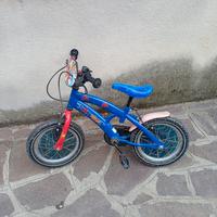 Bici spiderman 14 pollici
