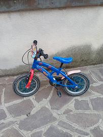 Bici spiderman 14 pollici