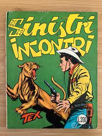 TEX n. 34 - spillato - “Sinistri Incontri”