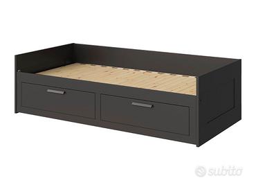 BRIMNES ikea letto divano/2 cassetti