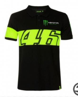 Polo vr46 man black monster