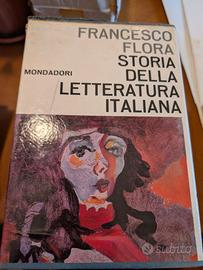 storia della letteratura italiana francesco flora