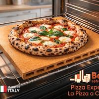 Piastra Refrattaria per Pizza,Pane,Focacce