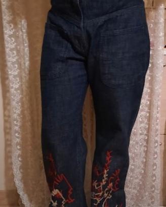 Jeans a zampa vintage E-Play nuovo taglia 28 