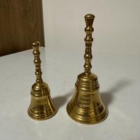 2 campanelle in ottone