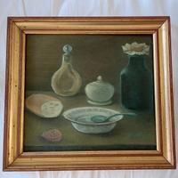 Quadretto anni '60 Pasto contadino