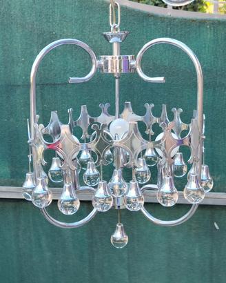 lampadario modernariato 