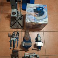 morse trapano a colonna attrezzatura varia