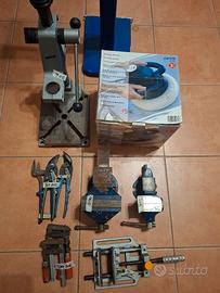 morse trapano a colonna attrezzatura varia