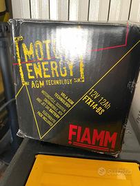 Batteria Moto marca FIAMM FTX14-BS 12V 12Ah