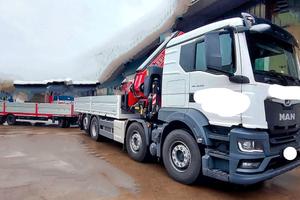 Autotreno Gru 8x2 man