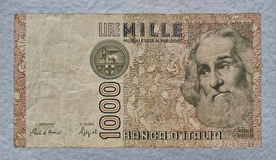 Banconota 1000 Lire “Marco Polo”