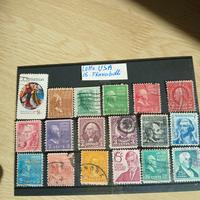 lotto USA 18 francobolli