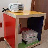 Mobile arredo porta riviste e oggetti