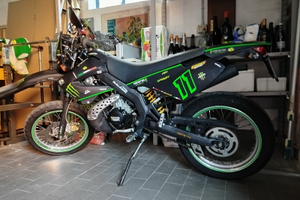 Moto Motard derby senda 50