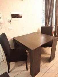 Dmora  Ananda - Consolle Allungabile Marrone Rover