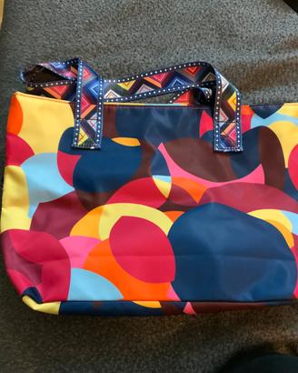 BORSA TOTE A SPALLA (multicolore)