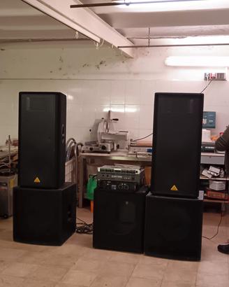 impianto audio passivo 