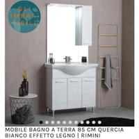 Mobile bagno con specchio